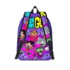Teen Titans Go Family Backpack for Boy Girl Kids Student School Bookbag Daypack Preschool Primary Bag Sports 3