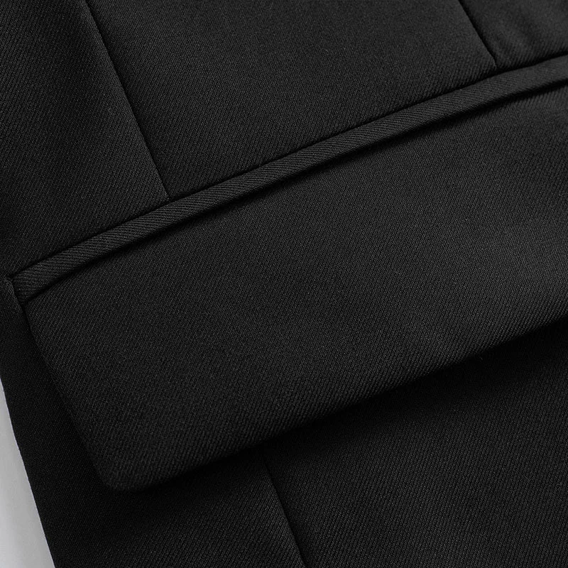 2024 Men's Business Casual MAO Suit Fashion Handsome Solid Color Wedding Match Everything  Blazer Rosa Hombre  POLYESTER 3