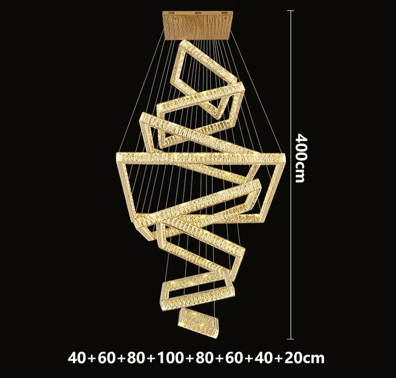 Description Picture 5 of itemhome decorationPendant lights, luxury crystal living room chandelier, dining room Pendant lamp, ceiling light, indoor lighting