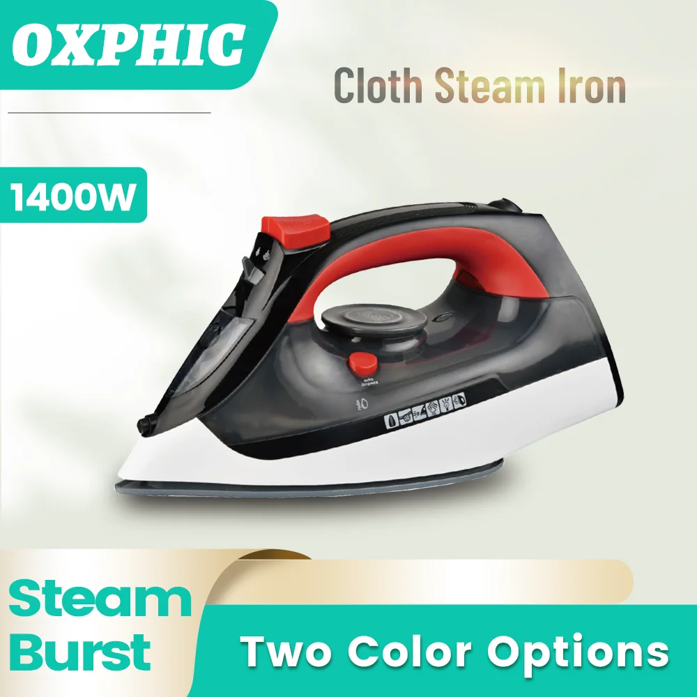 Oxphic 1400w Mini Steam Iron For Clothes Garment Steamer Iron With