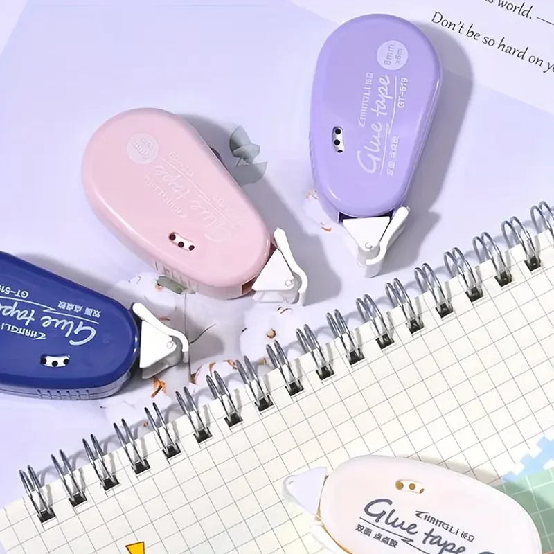 Double Sided Adhesive Dot Tape DIY Scrapbook Collage Album Stationery Roller Tape