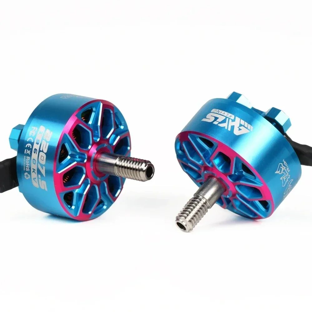 4PCS Axisflying 2025 New Bando 2207.5 6S 1860KV 1960KV Brushless Motor for FPV Freestyle 5inch Cinewhoop Cinematic Drone thumbnail 4