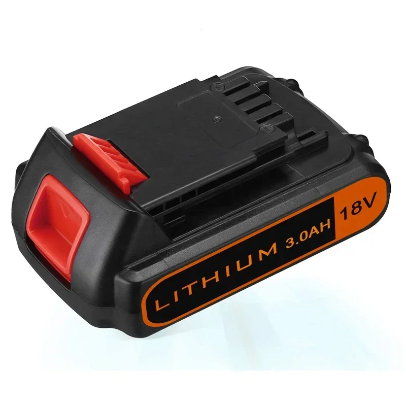 18V 2.0Ah 3.0Ah BL2018 Replacement for Black & Decker 20V Battery Max Lithium LBXR20 LB20 LBX20 LST220 LB2X4020 Cordless Tools power tool battery rechargeable battery battery replacement