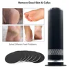 Electric Callus Remover with Speed Controller and 60pcs Replacement Sandpaper Disk for Men Women Dead Dry Crack Skin Calluses 5