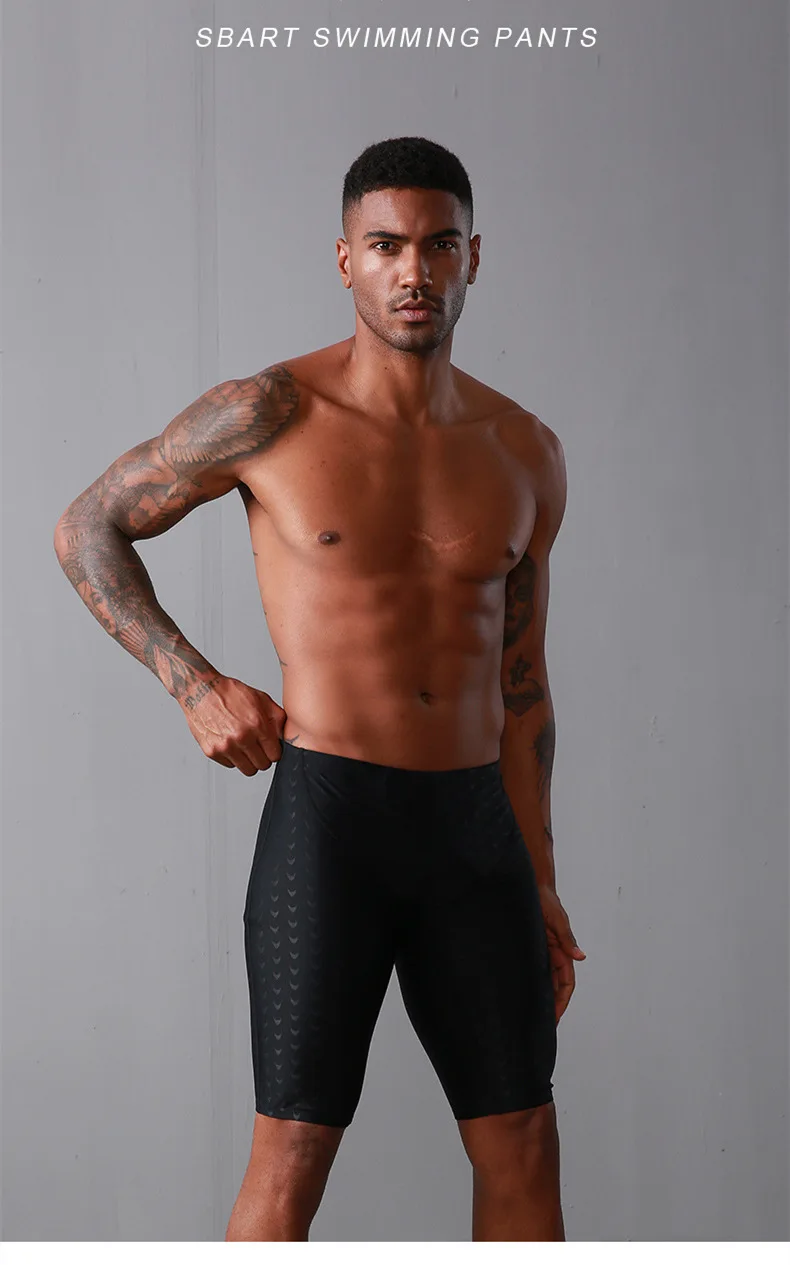 High Quality Man Swimpants Professional Quick Dry Swim Pants