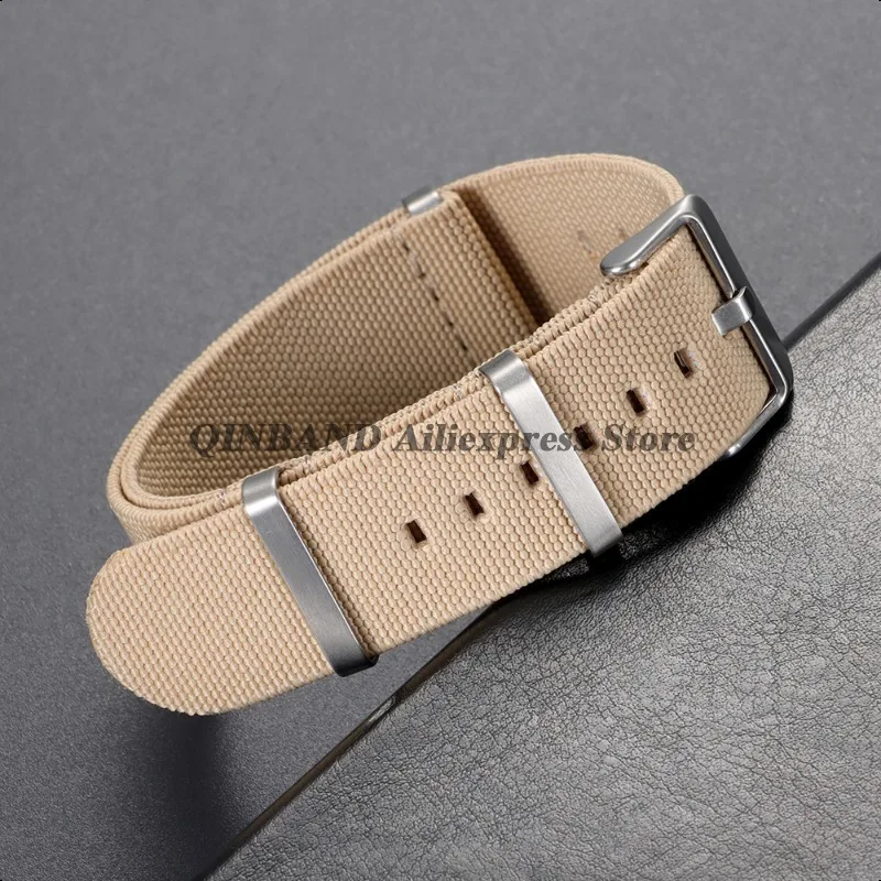 Elastic Nylon Woven Watch Strap Bracelet