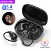 Bluetooth 5.4 Ear Hook Headphones TWS Wireless Earphones HiFi Stereo Waterproof Headsets LED Display Long Standby Touch Earbuds 1