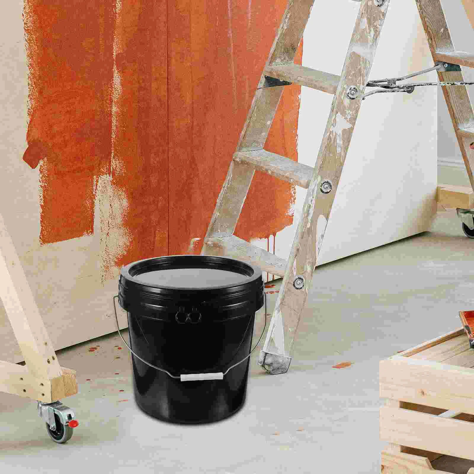 Painting Bucket Paint Bucket Empty Color Mixing Bucket 10L Color Mixing Bucket