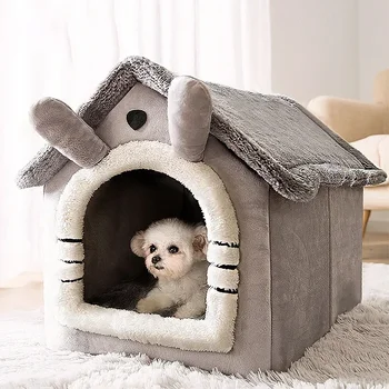 Folding Pet House Bed 1