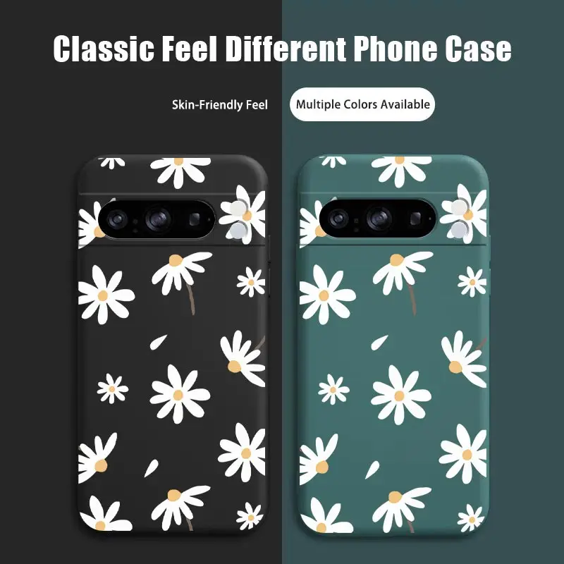 Sunflower White Silicone Bracelet Phone Case Cover