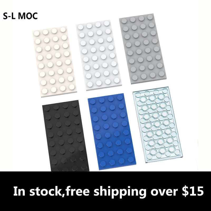 

3035 Plate 4 x 8 Bricks Collections Bulk Modular GBC Toys For Technical MOC DIY Buildings Blocks Compatible