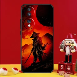 Anime Japanese Samurai Themed Phone Case Cover for Honor X8b (GG7585)