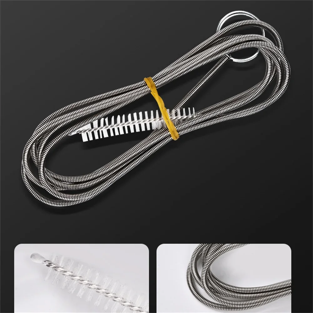 Description Picture 5 of itemRefrigerator Drain Clean Brush Kit Wash Brush Suction Syringe 1.5M Hose Fridge Drain Hole Cleaner Stick Dredge Anti Clogging