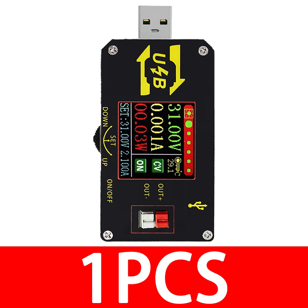 Universal Adjustable USB DC Converter Power Module - Digital Voltage Regulator 15W
