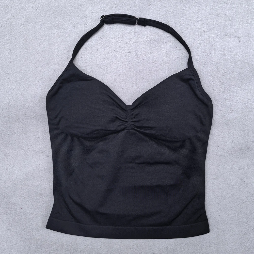 Backless Strappy Gym Top 3