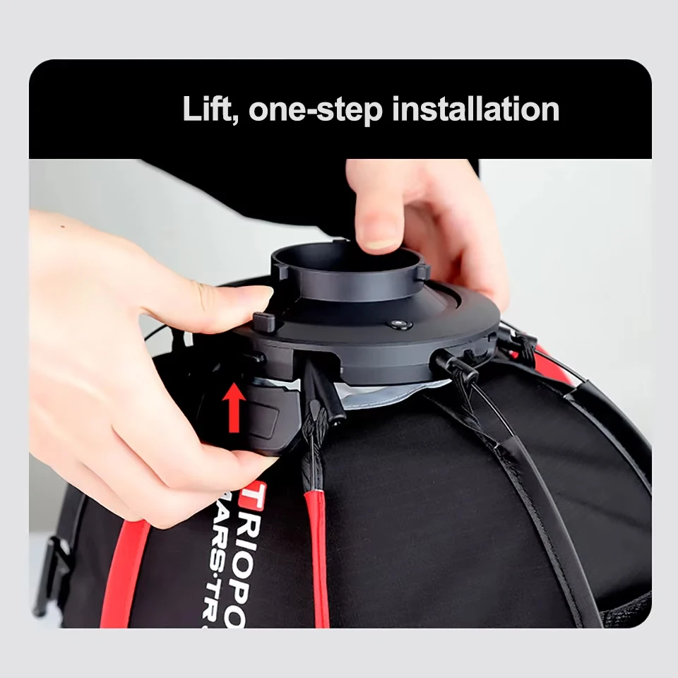 트리포 마스.TR 30 미니 보웬스 마운트 휴대용 소프트박스 (보웬스 마운트 비디오 조명 호환)