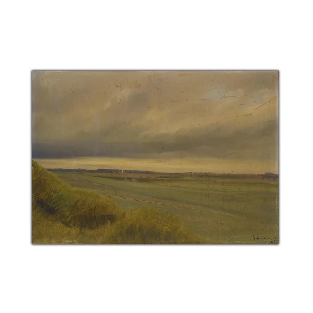 Mysterious Willow Tree Wall Art – Rustic Nature Canvas Prints for Living Room Décor 5