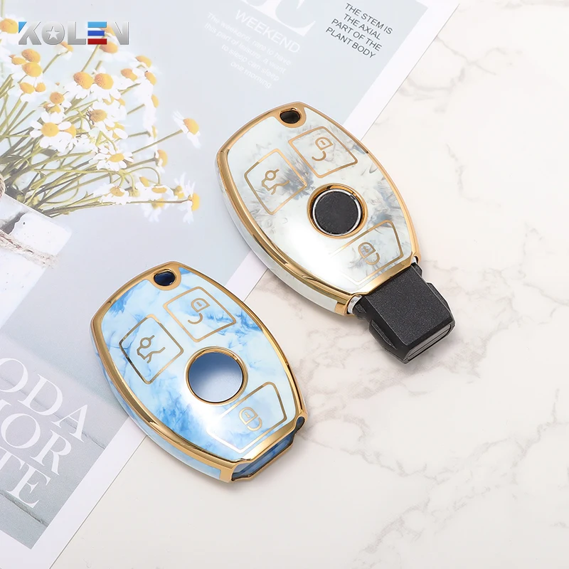 Nuovo-TPU-Car-Remote-Key-Case-Cover-Shell-per-Mercedes-Benz-W204-W212-W176-W463-CLA.jpg Nuovo TPU Car Remote Key Case Cover Shell per Mercedes Benz W204 W212 W176 W463 CLA CLS GL SLK R GLA GLK A C E S accessori classe - Nuovo TPU Car Remote Key Case Cover Shell per Mercedes Benz W204 W212 W176 W463 CLA