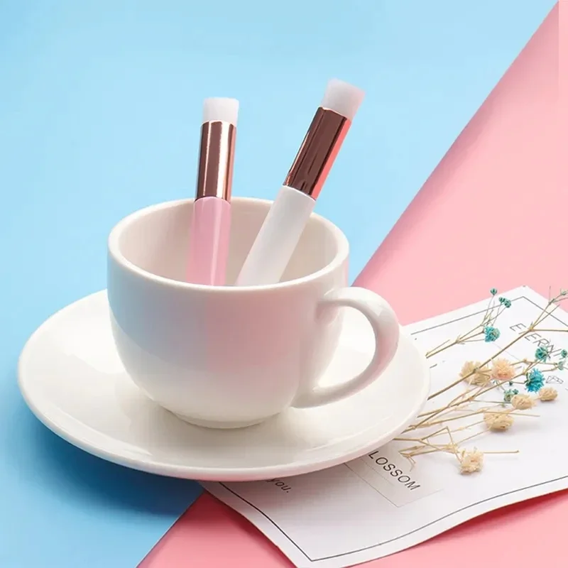 10/20/50pcs Eyelash Cleaning Brush Lash Shampoo Brush for Eyelash Extensions Peel Off Nose Pore Blackhead Remover Makeup Tools