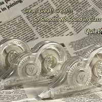 6Pcs Clear Case Correction Tape – 72m Total, See the Remaining Tape at a Glance, Smooth Cover for Students Teachers 2