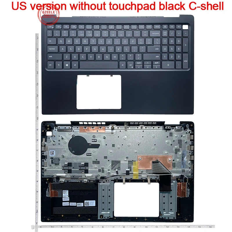 Nuovo Laptop Palmrest Top Case Cover Per Dell Vostro Dell Vostro 15 5590 V5590 No Backlit Laptop C Shell Con Tastiera