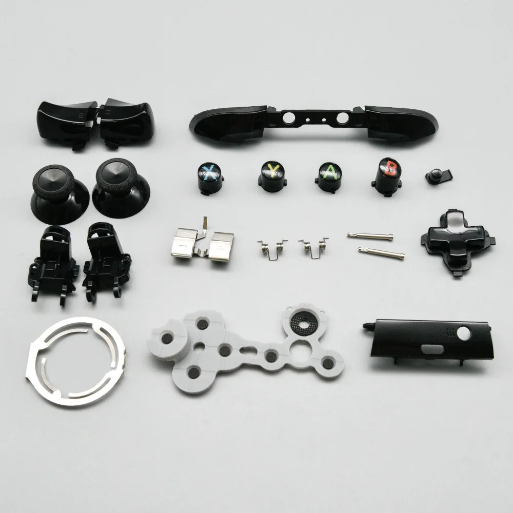 For Xbox One S/X Controller Repair Parts Replacement Full Buttons LT RT LB RB Middle Bar ABXY D