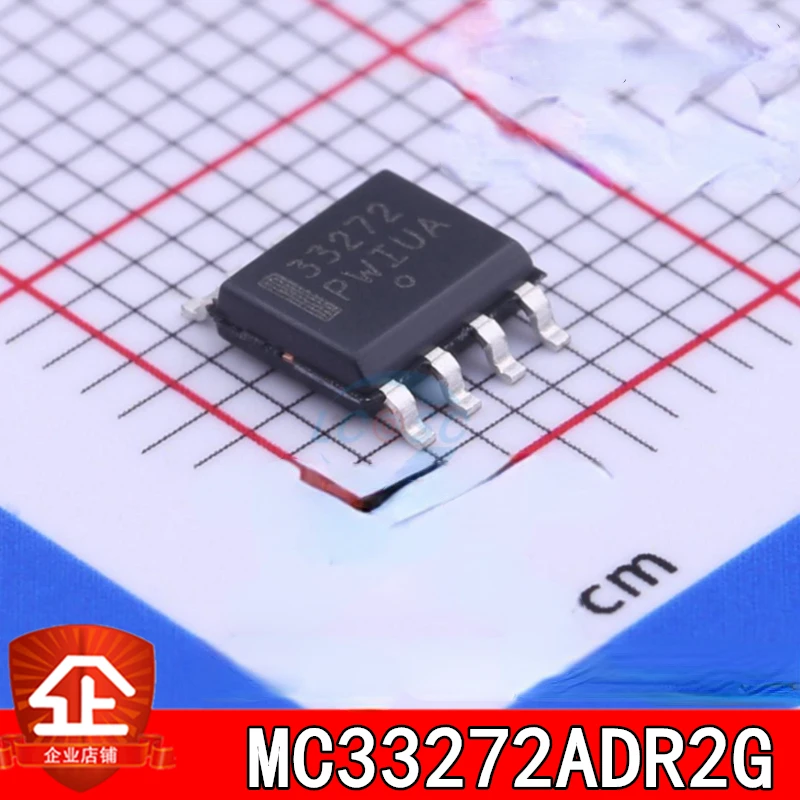 

10pcs New and original MC33272ADR2G Screen printing:33272 SOP8 Operational amplifier MC33272ADR2G 33272 SOP-8