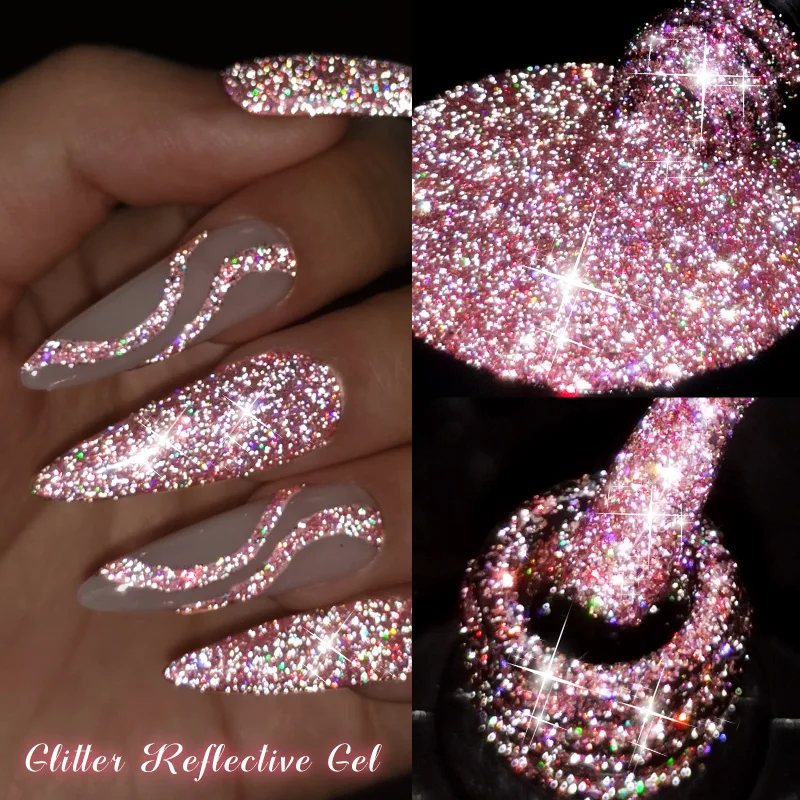Close-up of Glitter Texture