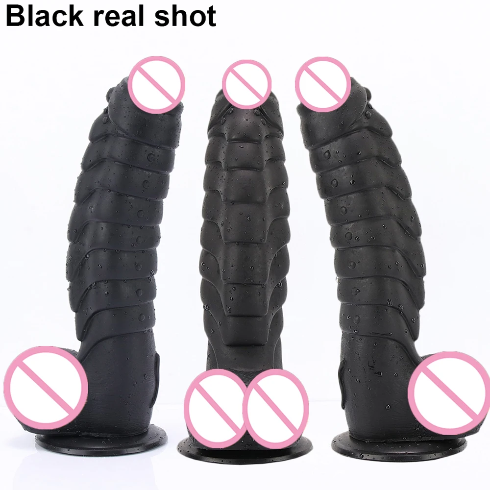 Ribbed Dildo