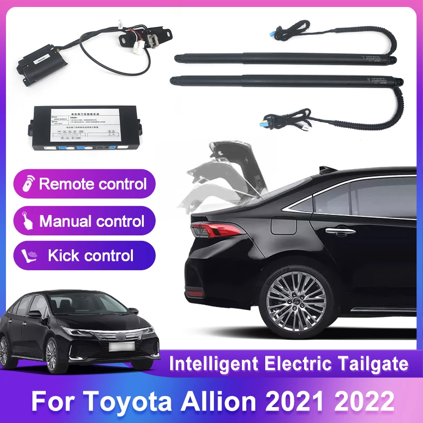 

Car Electric tailgate Smart electric trunk drive Car door closer For Toyota Allion 2021 2022,rear door power kit Kick Sensor