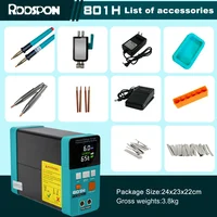801H Spot Welder Pulse 3500A Lithium Iron Phosphate Batteries Can Be Welded Welding Aluminum And Nickel Welding Machine 1