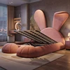 Regale Luxury Childrens Bed Animal Pink Superking Villa Children Beds Loft Comferter Ritual Nordic Beliche Postmodern Furniture 3