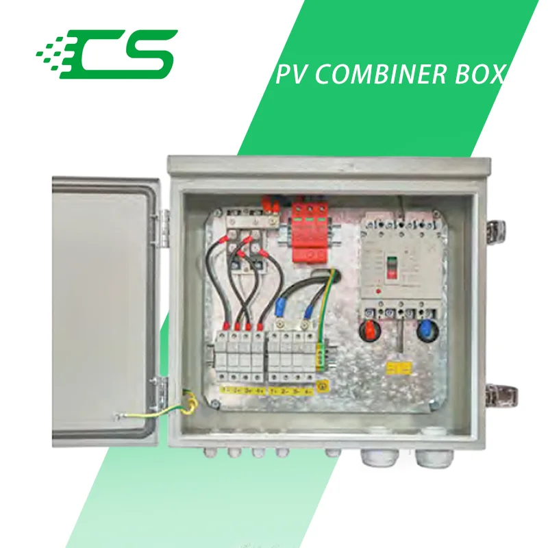 

CNCSGK 4 in 1 out 500V solar junction box 2 3 6 8 0 Strings ac dc array pv combiner for panel