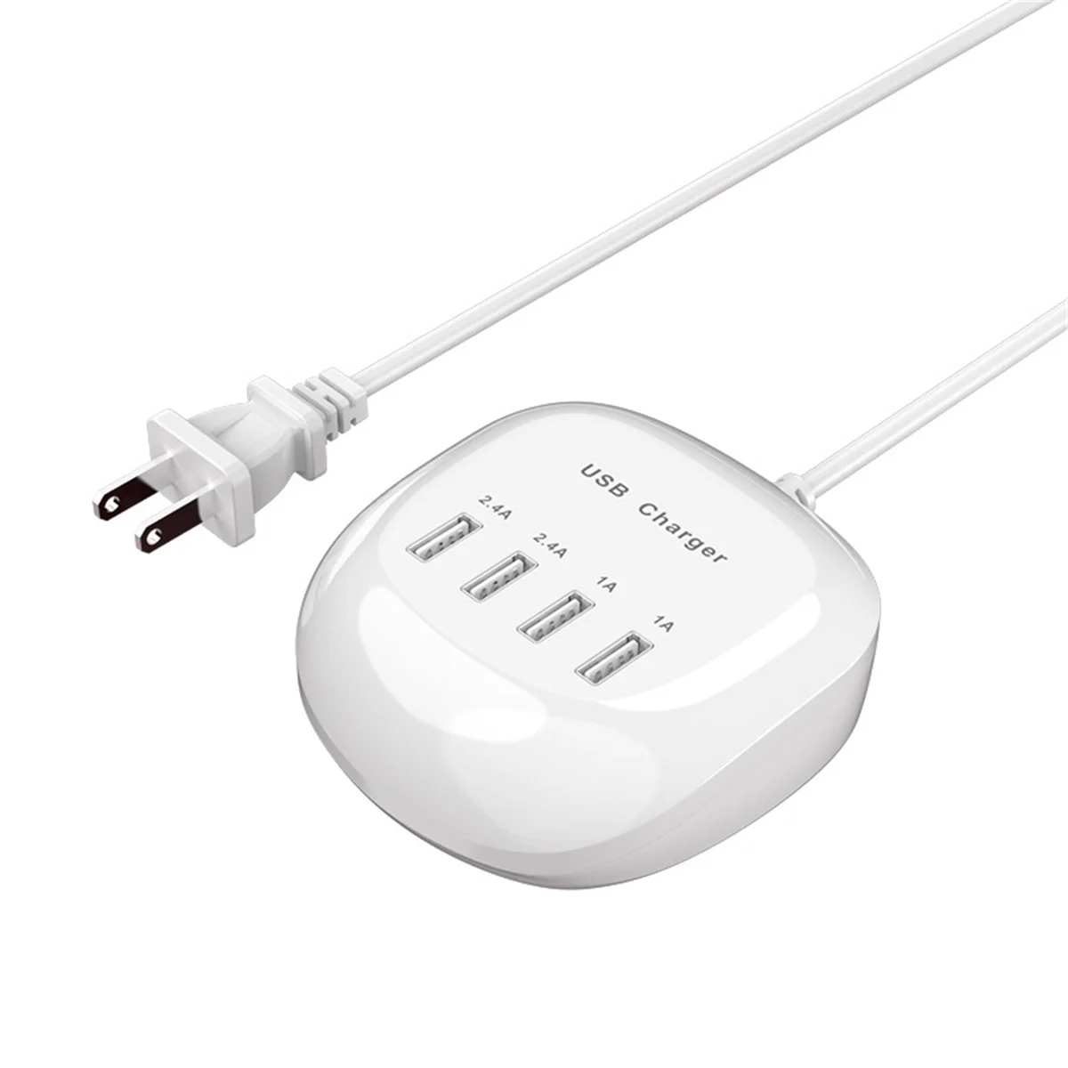 

Зарядное устройство с USB-разъемом для ЕС/США, портативная быстрая зарядная станция для настольного офиса, дорожное зарядное устройство