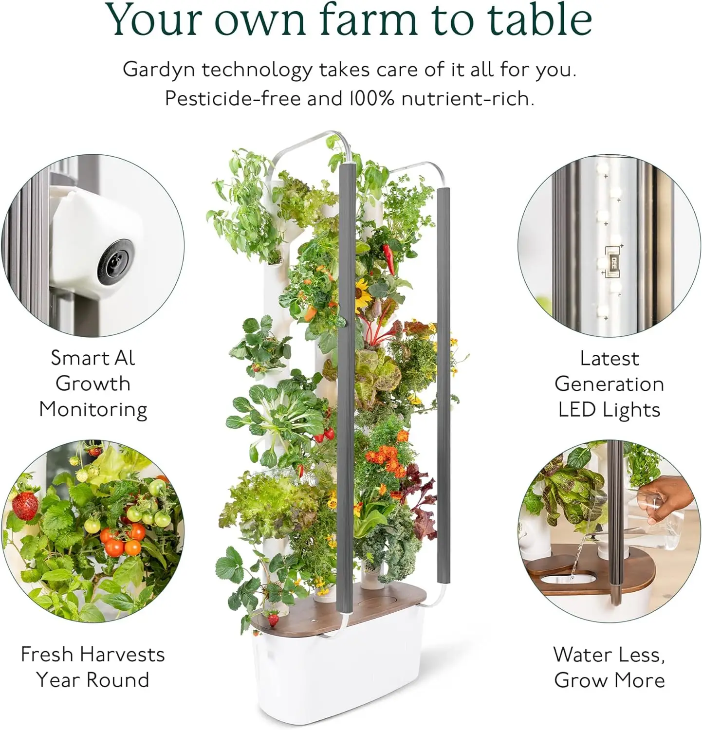 3.0 Hydroponic Vertical Garden Planter 2