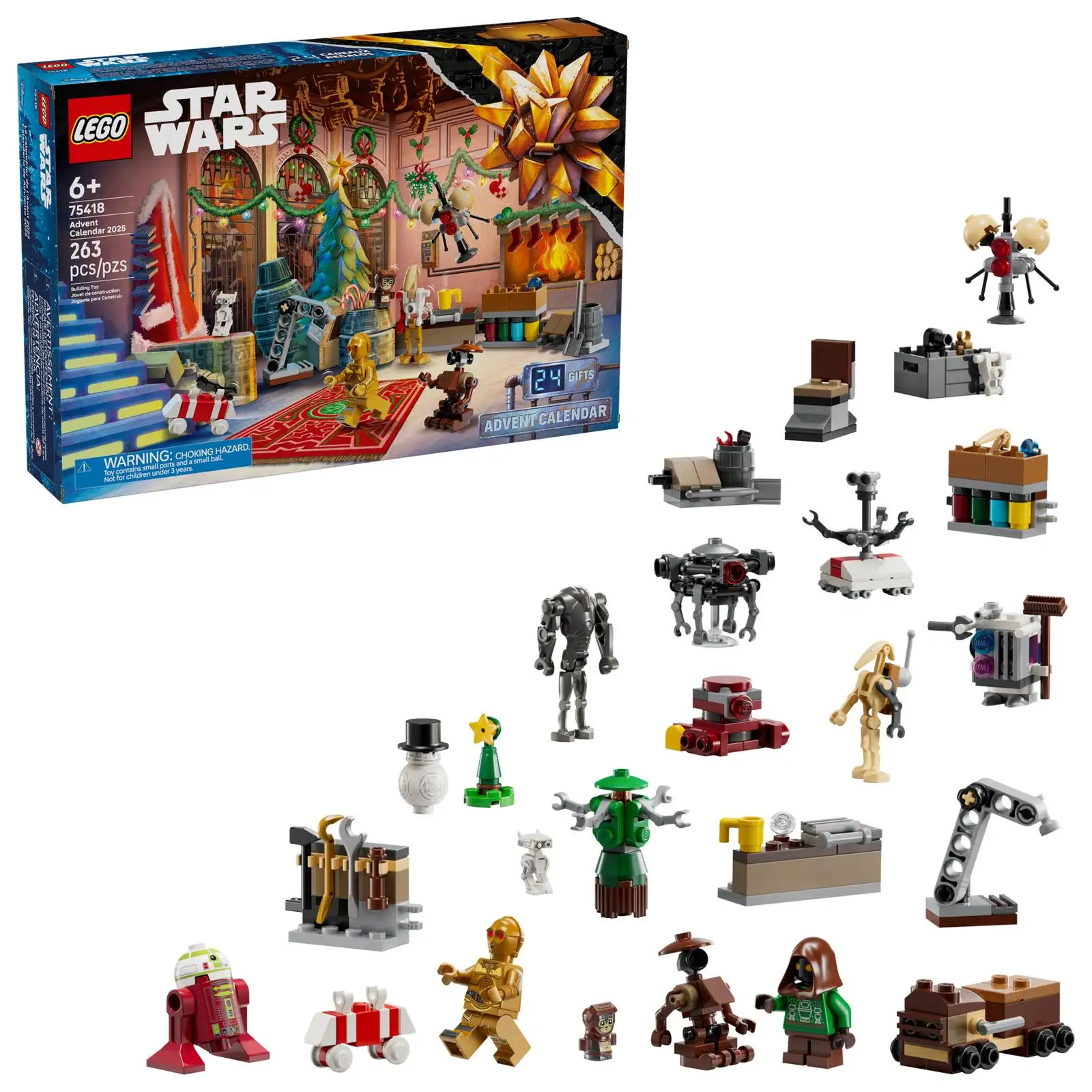 LEGO® Star Wars™ Advent Calendar 2025 Gift Set 75418 Toy