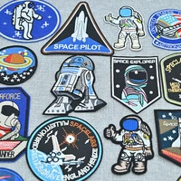 Buy "NEW Embroidered Astronaut Air Force Space Shuttle Patch | DIY Space Agency Badge for Clothing & Accessories" Online - Image 2