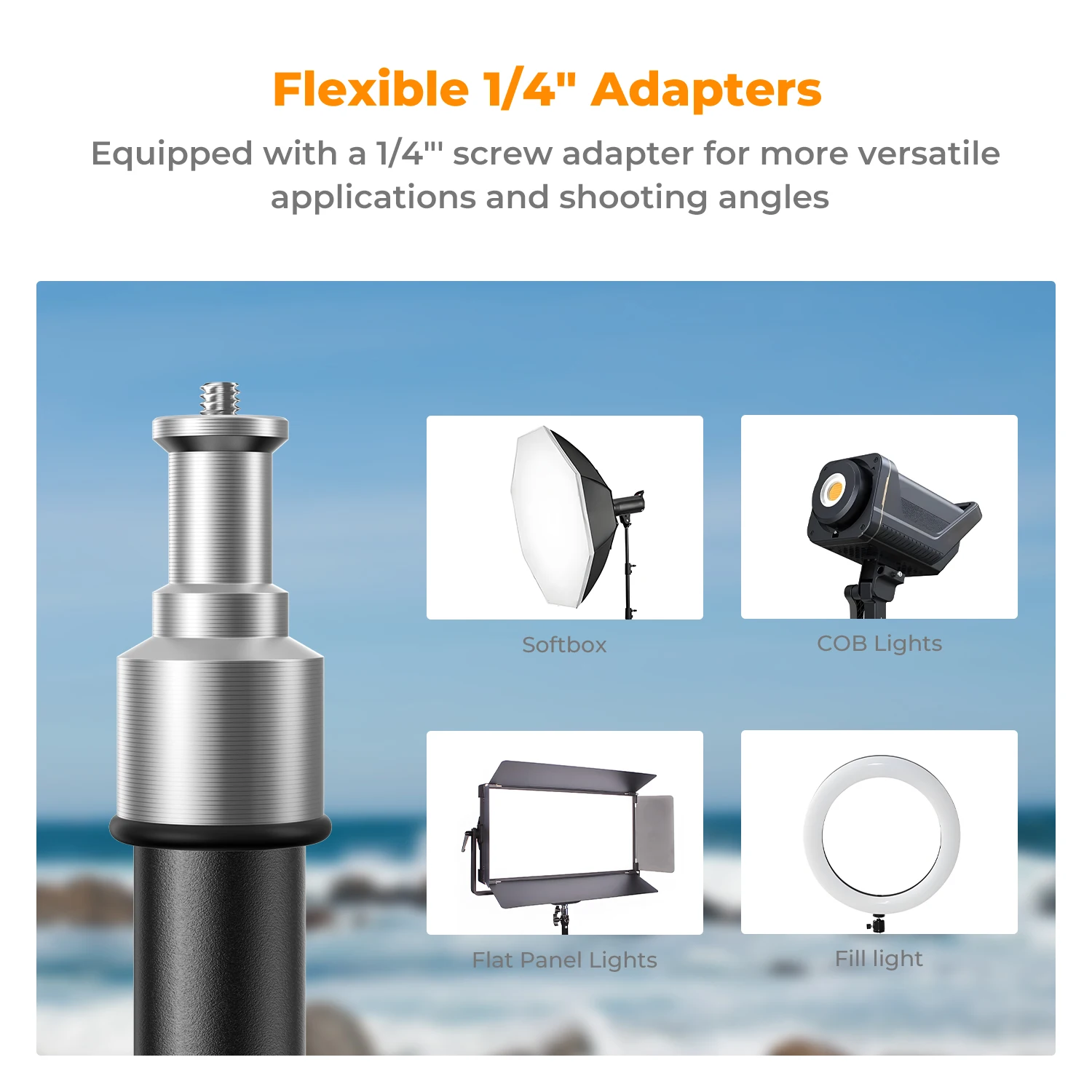 78.8in/2m Extendable Light Stand Photography Photo Video Tripod Stand for Camera Softbox with 1/4" Screw Storage Bag Light stand, photographic light stand, photo tripod