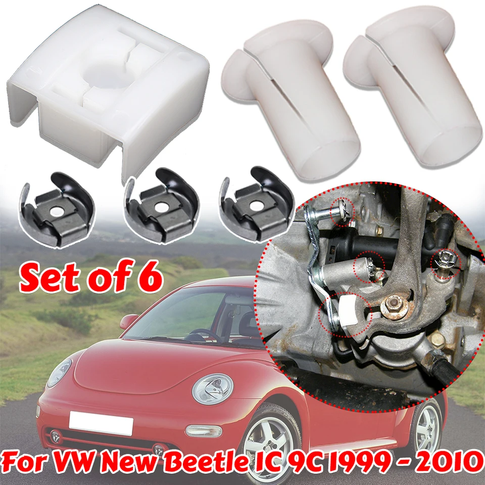 Set Riparazione Alzacristallo Elettrico Anteriore Sinistro ESC EWR671 Per VW New Beetle Cabriolet 2003-2010, Compatibile 1Y0837461