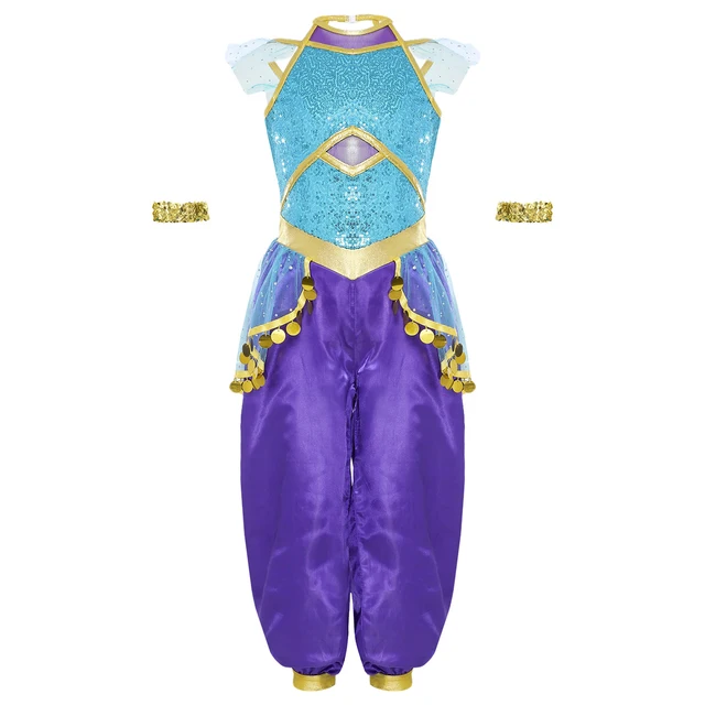 Princesas Disney Disfraz Disfraz De Princesa Jazmín Para Niña