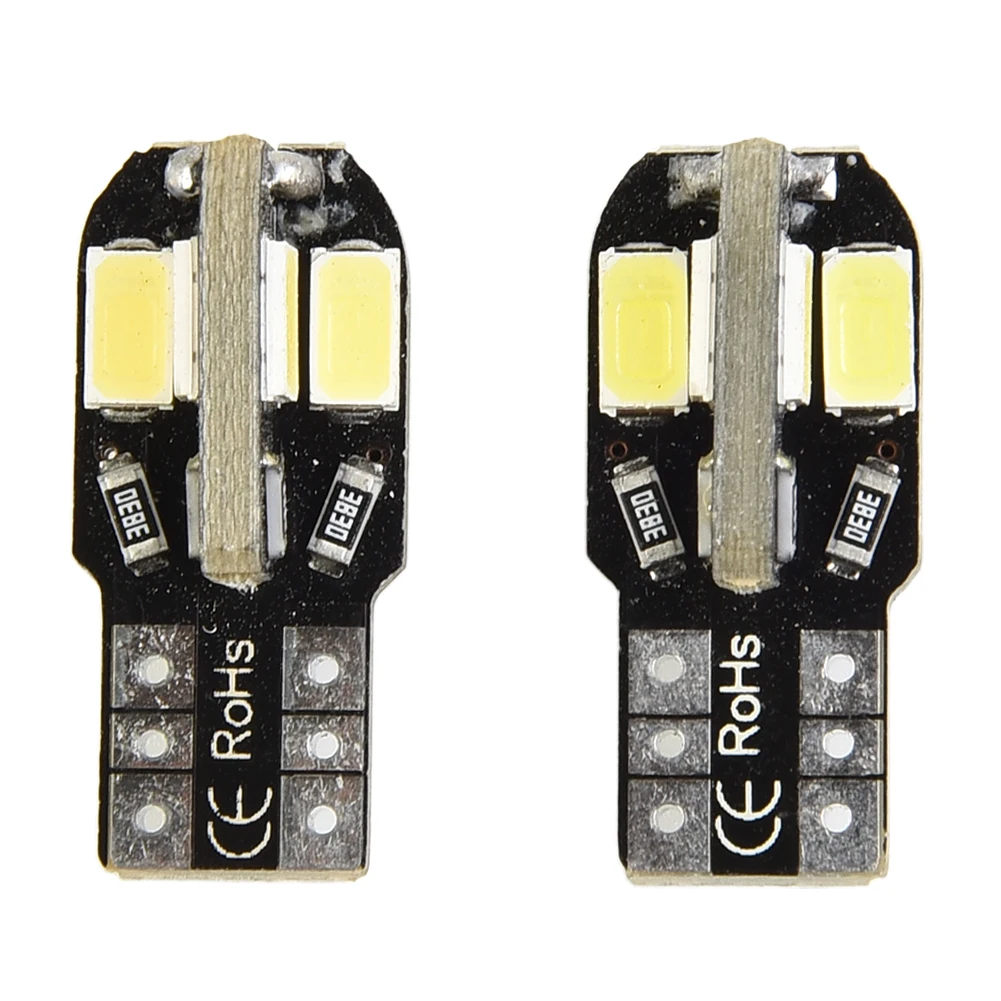 

2pcs T10 5730SMD Led Bulb For Nissan X-Trail White Turn Side Light Beam Bulbs 285 447 464 6000K Wedge Bulb Error Free Signal Lam