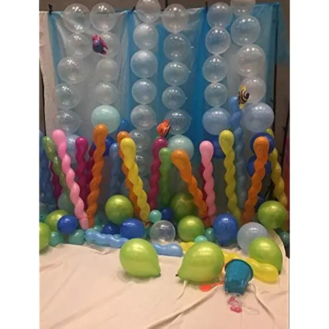 Ballon Long en spirale multicolore, 20/50 pièces, ballon en Latex Spiraal torsadé Unique, décorations de mariage, joyeux anniversaire, vacances, jouets pour enfants 3