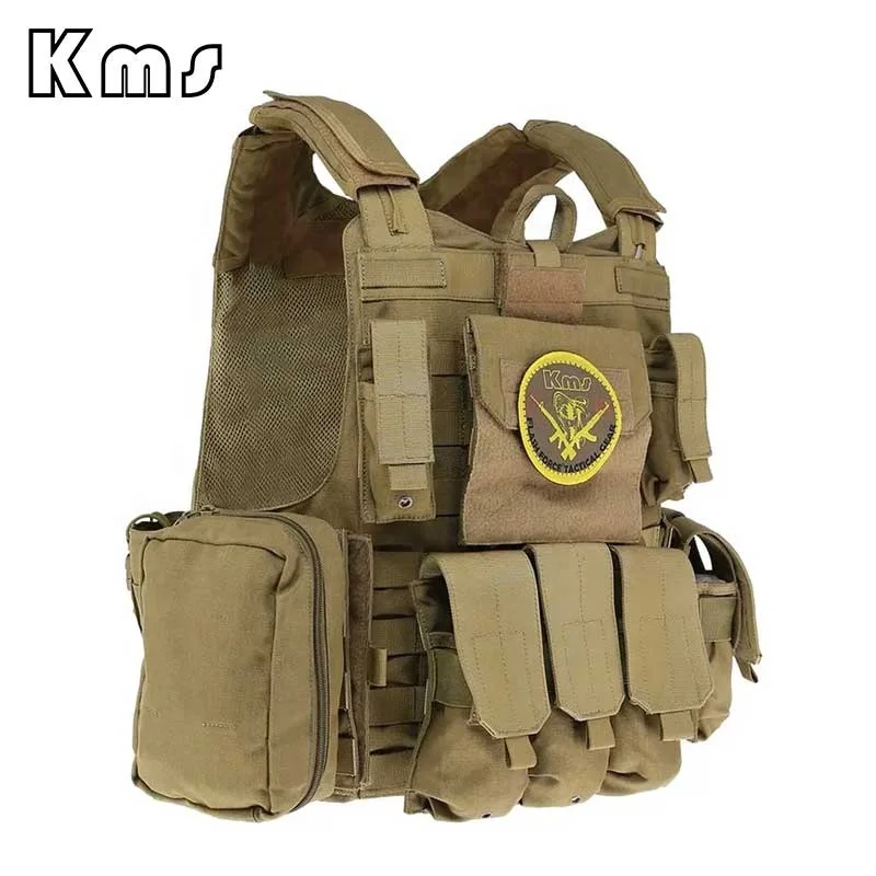 Рисунок 2 - Регулируемый защитный тактический жилет цвета хаки