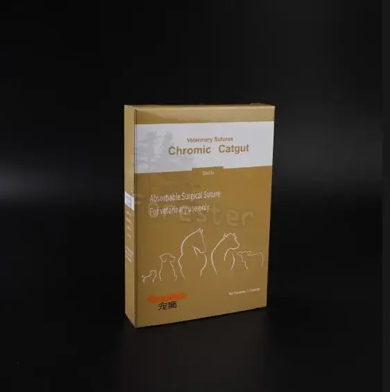 Microsurgery Suture Needle Catgut Absorbable Thread Without Needle Pet Animal Cattle Pig Sheep Cat Dog 100m 75m 50m