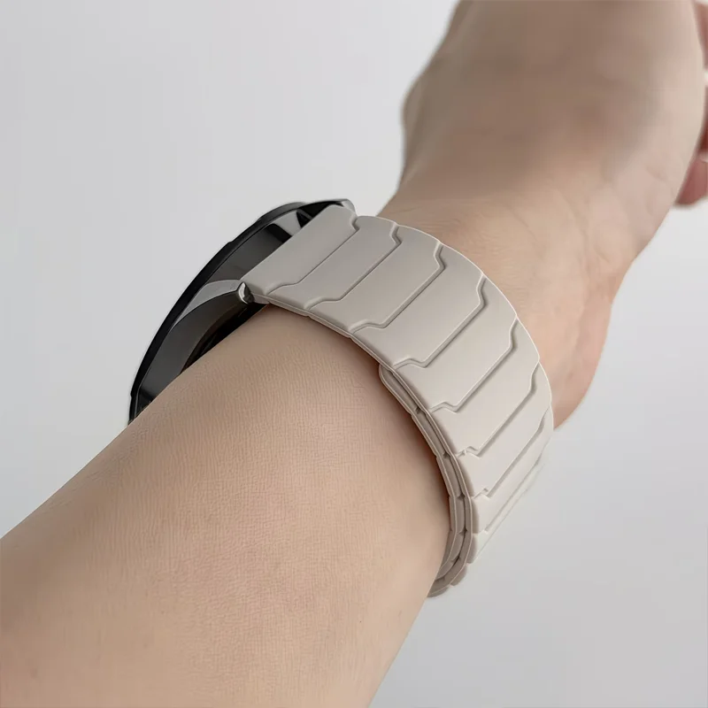 Magnetic Loop Silicone Strap Band - Universal 22mm/20mm Watch Accessories