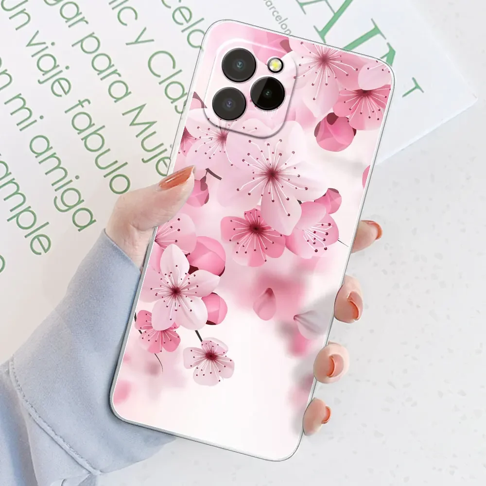 Marble Transparent Silicone Soft TPU Phone Case Cover with Bumper Protection