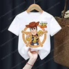 New Toy Story Children T Shirt Woody Buzz Lightyear Clothes Kawaii Short Sleeve Anime Cartoon Kids Boys Girls T-shirt Casual Top 5