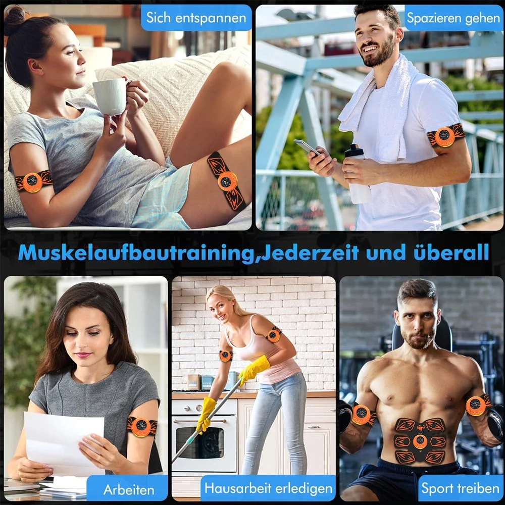 6-Pack EMS Ab Trainer 6