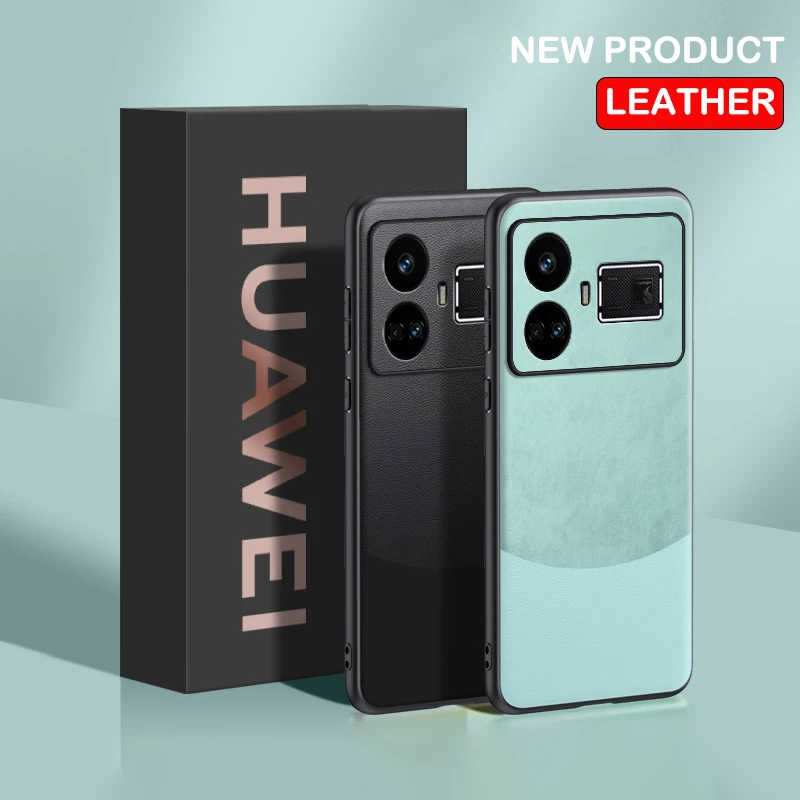 

Leather Case for Oppo Realme GT5 GT 5 Matte Splicing Pattern Full Camera Silicone Protection Phone Cover OppoRealmeGT5 Coque