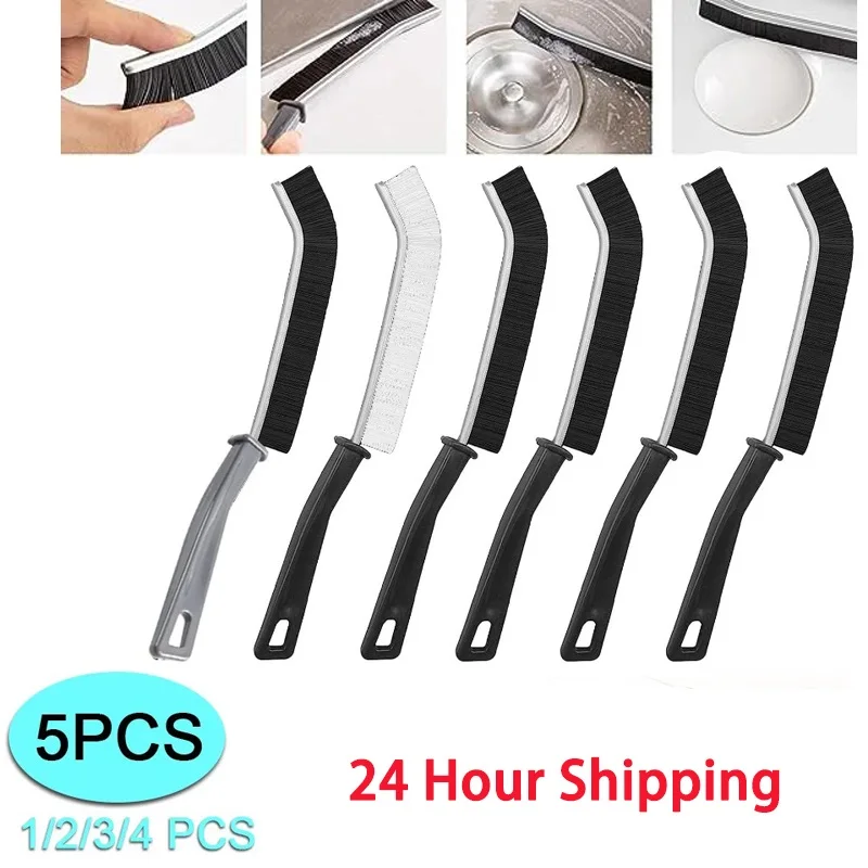 Set Di 3 Spazzole Per Pulizia Fessure - Setole Dure Per Giunti Piastrelle, Doccia E Cucina - Foto 11